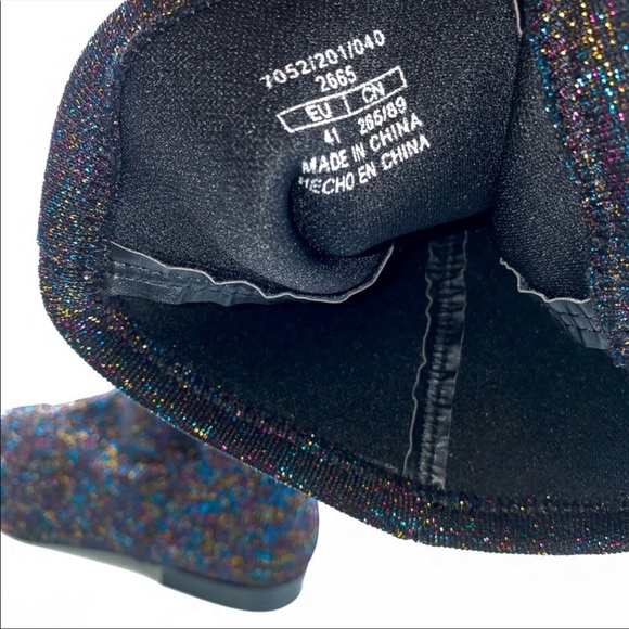 Zara Black Over the Knee Boots - Picture 4 of 7